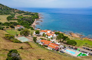 Foto 2 - Apartamento de 1 habitación en Calcatoggio con piscina y vistas al mar