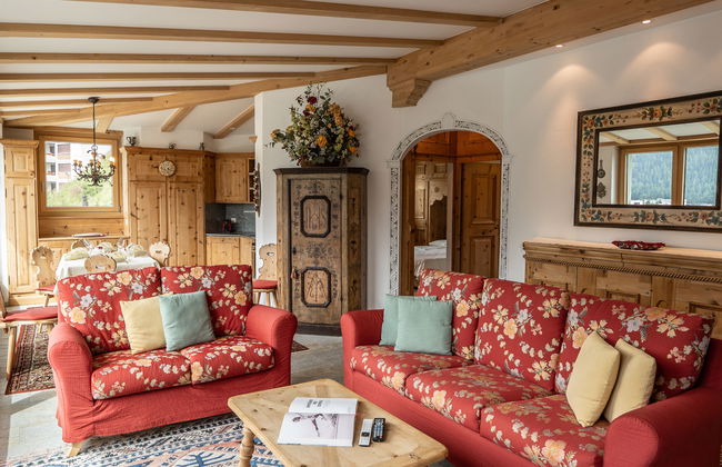 Apartamento de 3 quartos em Sankt Moritz com terraço - Foto 1