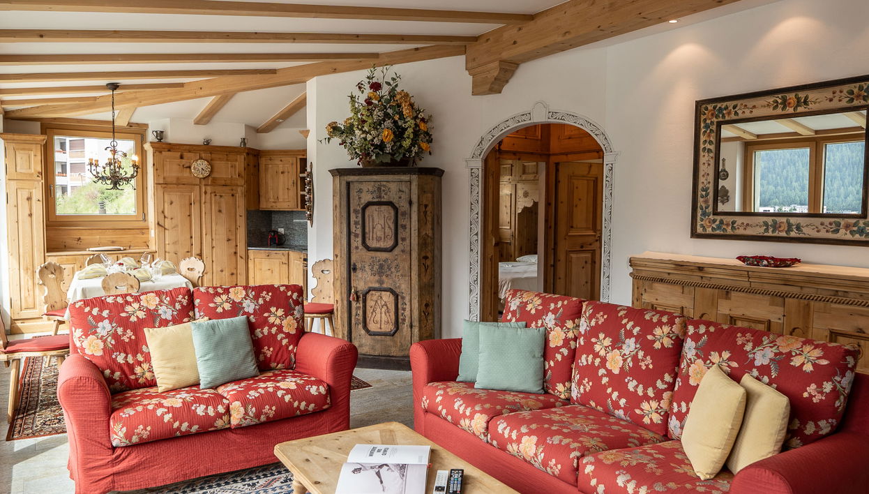 Apartment mit 3 Schlafzimmern in Sankt Moritz mit terrasse - Foto 1