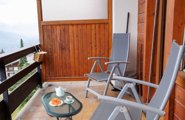 Apartamento de 3 quartos em Nendaz com piscina e terraço - Foto 26