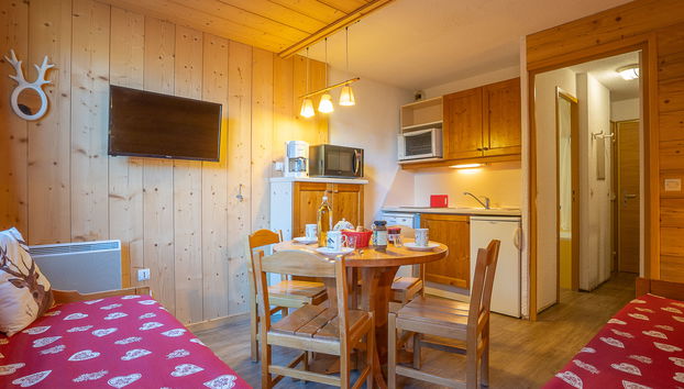 Apartamento de 1 quarto em Les Belleville - Foto 3