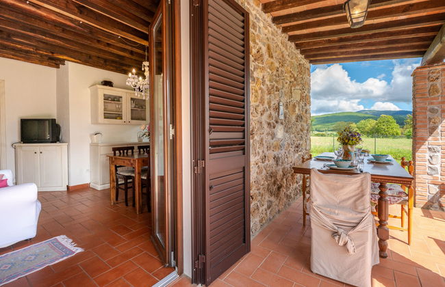 Casa de 3 quartos em Montieri com piscina e jardim - Foto 15