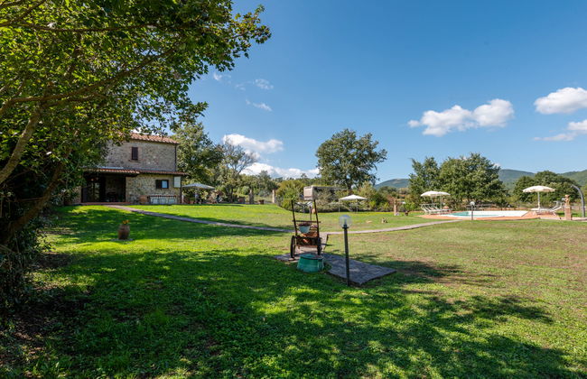 Casa de 3 quartos em Montieri com piscina e jardim - Foto 42