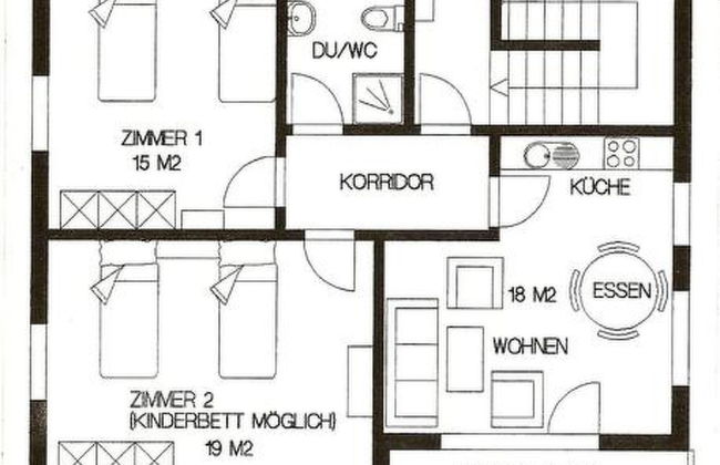 Apartamento de 2 quartos em Scuol com banheira de hidromassagem - Foto 19