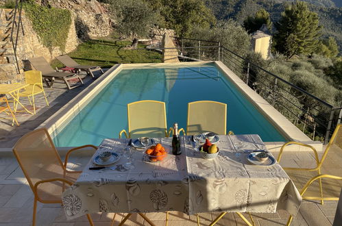 Foto 3 - Casa con 2 camere da letto a Prelà con piscina privata e giardino