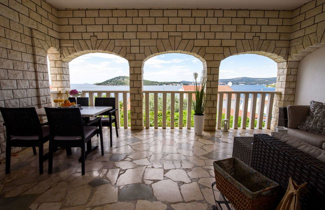 Apartamento de 3 quartos em Rogoznica com terraço - Foto 8