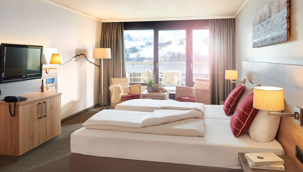 Apartment mit 1 Schlafzimmer in Beatenberg mit schwimmbad und garten - Foto 4