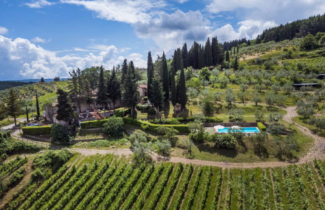 Casa de 5 quartos em Greve in Chianti com piscina privada e jardim - Foto 61