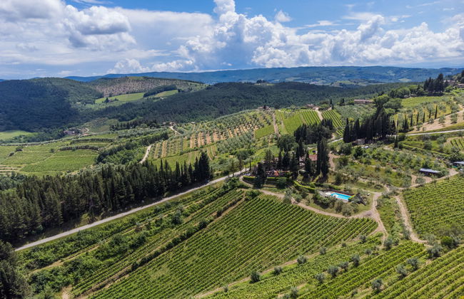 Casa de 5 quartos em Greve in Chianti com piscina privada e jardim - Foto 57