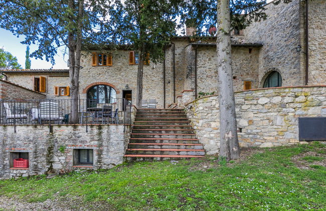 Casa de 5 quartos em Greve in Chianti com piscina privada e jardim - Foto 48