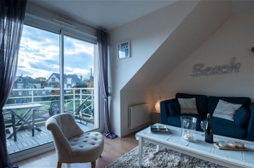 Foto 9 - Appartamento con 2 camere da letto a Pléneuf-Val-André con vista mare