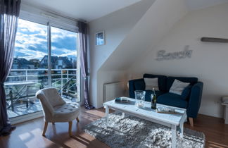 Foto 3 - Apartamento de 2 quartos em Pléneuf-Val-André com vistas do mar