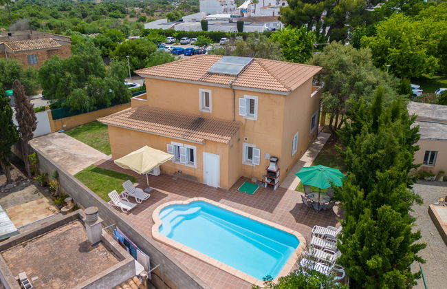 Casa de 8 quartos em Sant Llorenç des Cardassar com piscina privada e jardim - Foto 41