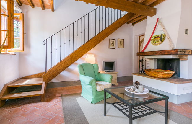 Casa de 3 quartos em Castelfiorentino com piscina e jardim - Foto 12