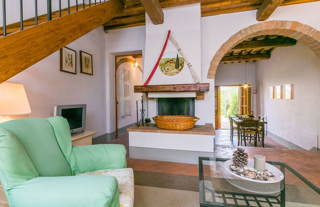 Casa de 3 quartos em Castelfiorentino com piscina e jardim - Foto 11