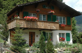 Photo 1 - Appartement de 2 chambres à Adelboden avec jardin