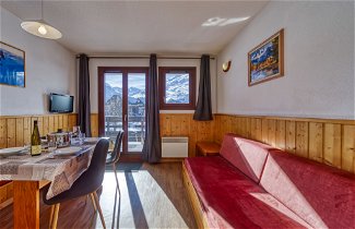 Foto 2 - Apartment mit 1 Schlafzimmer in Les Belleville mit blick auf die berge