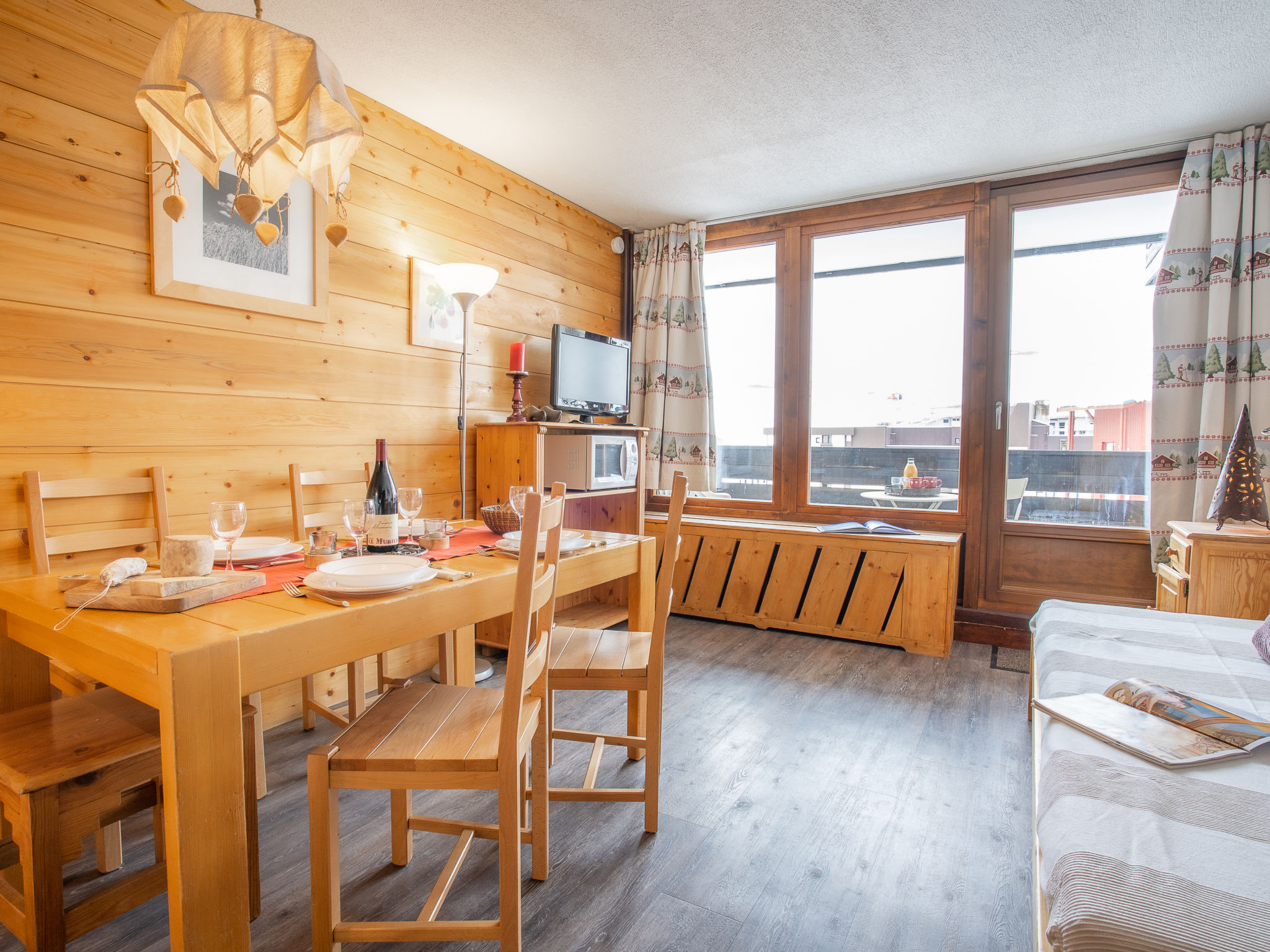 Foto 6 - Apartamento en Tignes con vistas a la montaña