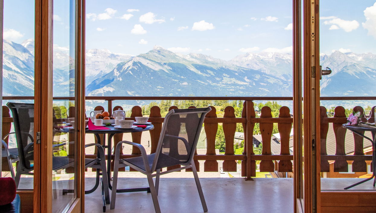 Appartamento con 3 camere da letto a Nendaz con terrazza - Foto 1