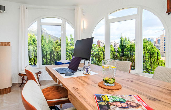 Casa de 6 quartos em Calp com piscina privada e jardim - Foto 15