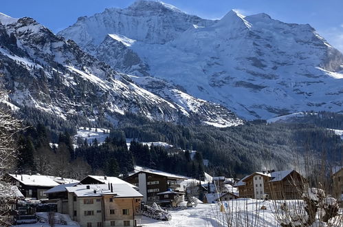 Foto 19 - Apartamento de 4 quartos em Lauterbrunnen com vista para a montanha