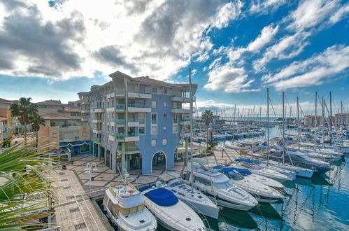 Foto 2 - Apartamento de 1 quarto em Fréjus com terraço e vistas do mar