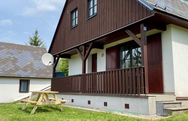 Casa de 3 quartos em Černý Důl com piscina e jardim - Foto 30