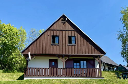 Foto 26 - Haus mit 3 Schlafzimmern in Černý Důl mit schwimmbad und blick auf die berge