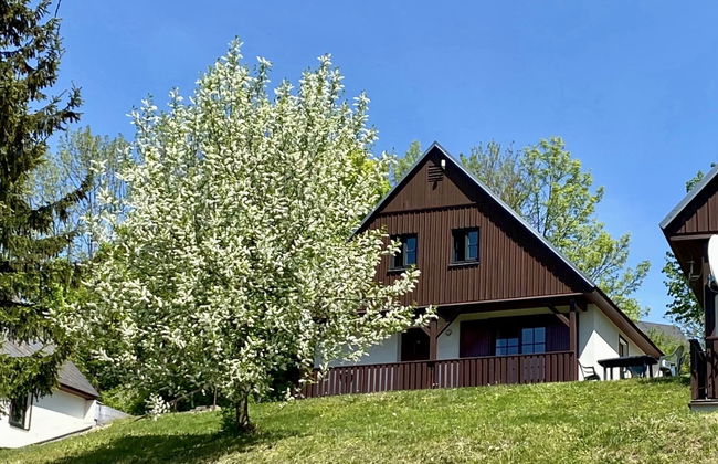 Casa de 3 quartos em Černý Důl com piscina e jardim - Foto 1