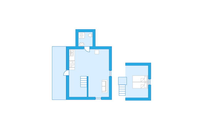 Casa con 2 camere da letto a Kalvsvik con giardino e terrazza - Foto 18