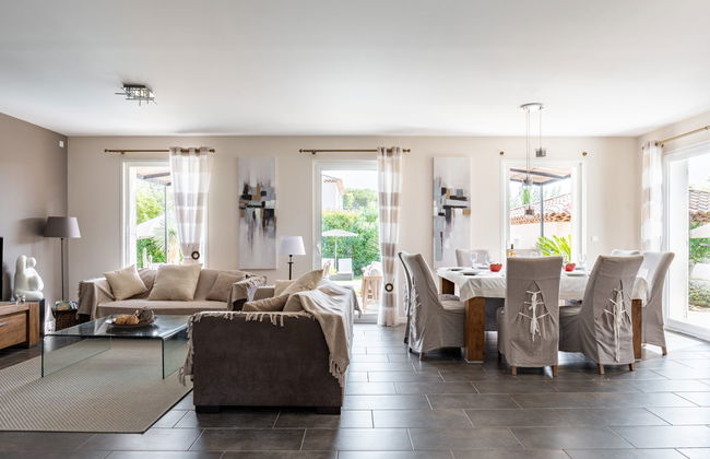 Casa de 5 quartos em Saint-Cyr-sur-Mer com piscina privada e jardim - Foto 6