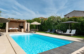 Foto 2 - Haus mit 4 Schlafzimmern in Saint-Cyr-sur-Mer mit privater pool und blick aufs meer