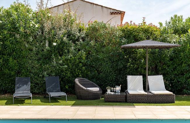 Casa de 5 quartos em Saint-Cyr-sur-Mer com piscina privada e jardim - Foto 25