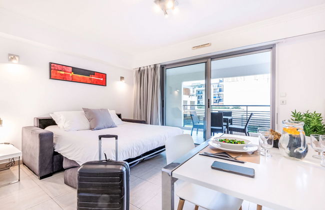 Apartamento de 1 quarto em Cagnes-sur-Mer com piscina e jardim - Foto 5