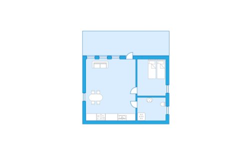 Foto 17 - Haus mit 1 Schlafzimmer in Tingsryd mit garten und terrasse