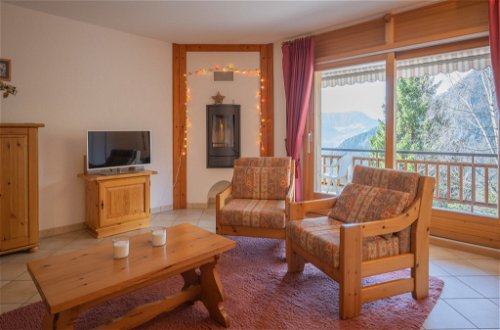 Foto 17 - Appartamento con 1 camera da letto a Leytron con vista sulle montagne