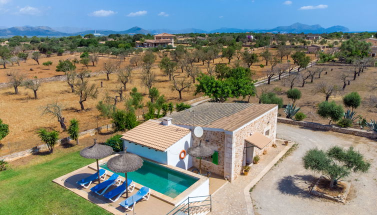 Foto 1 - Casa de 2 habitaciones en Santa Margalida con piscina privada y vistas al mar