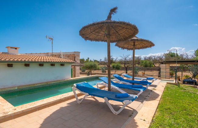 Casa de 3 quartos em Santa Margalida com piscina privada e jardim - Foto 16