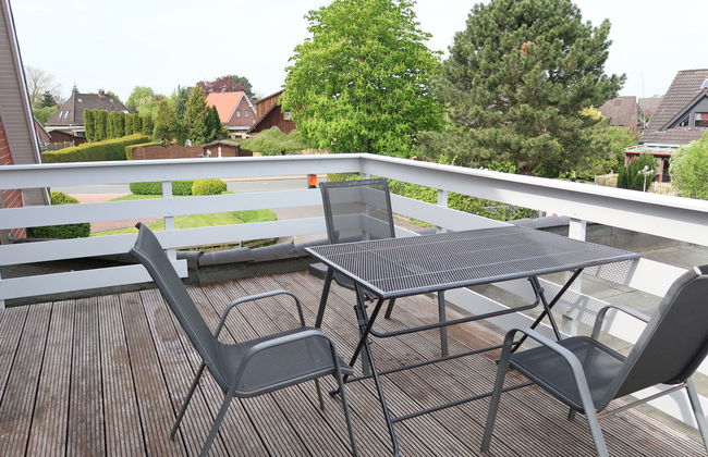 Apartamento de 3 quartos em Wangerland com terraço - Foto 4