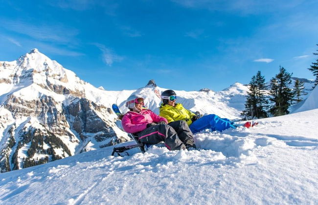 Apartamento de 2 quartos em Adelboden com jardim - Foto 24