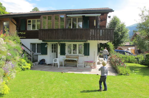 Photo 1 - Appartement de 2 chambres à Adelboden avec jardin