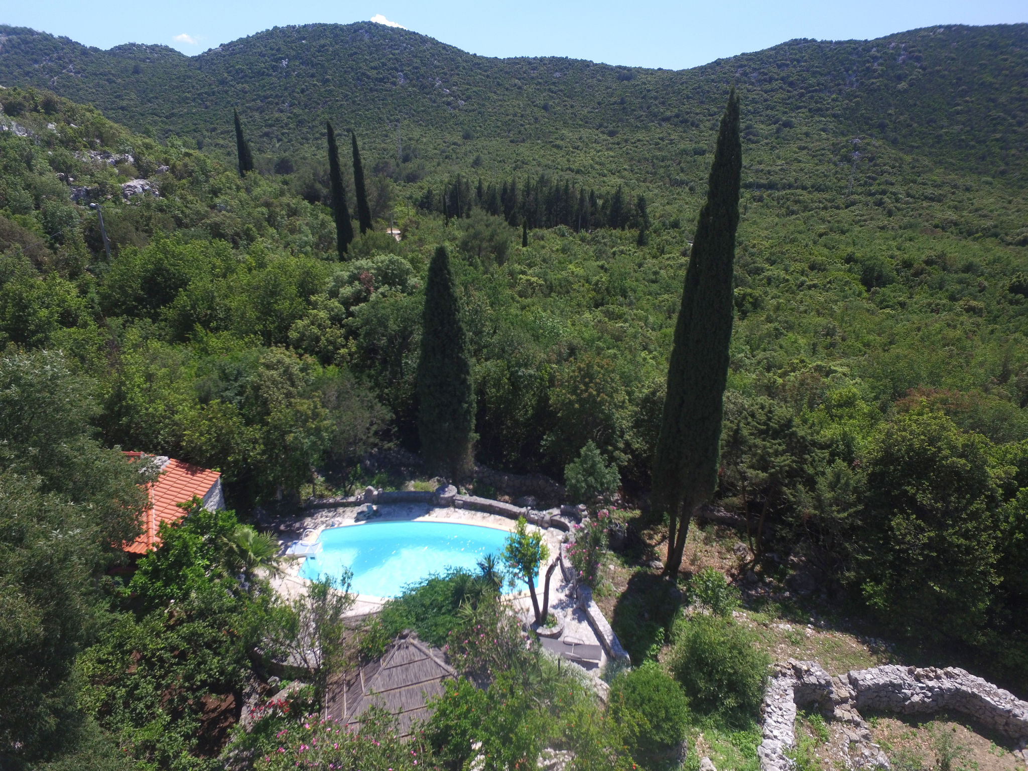 Foto 6 - Casa con 2 camere da letto a Ploče con piscina privata e vista mare