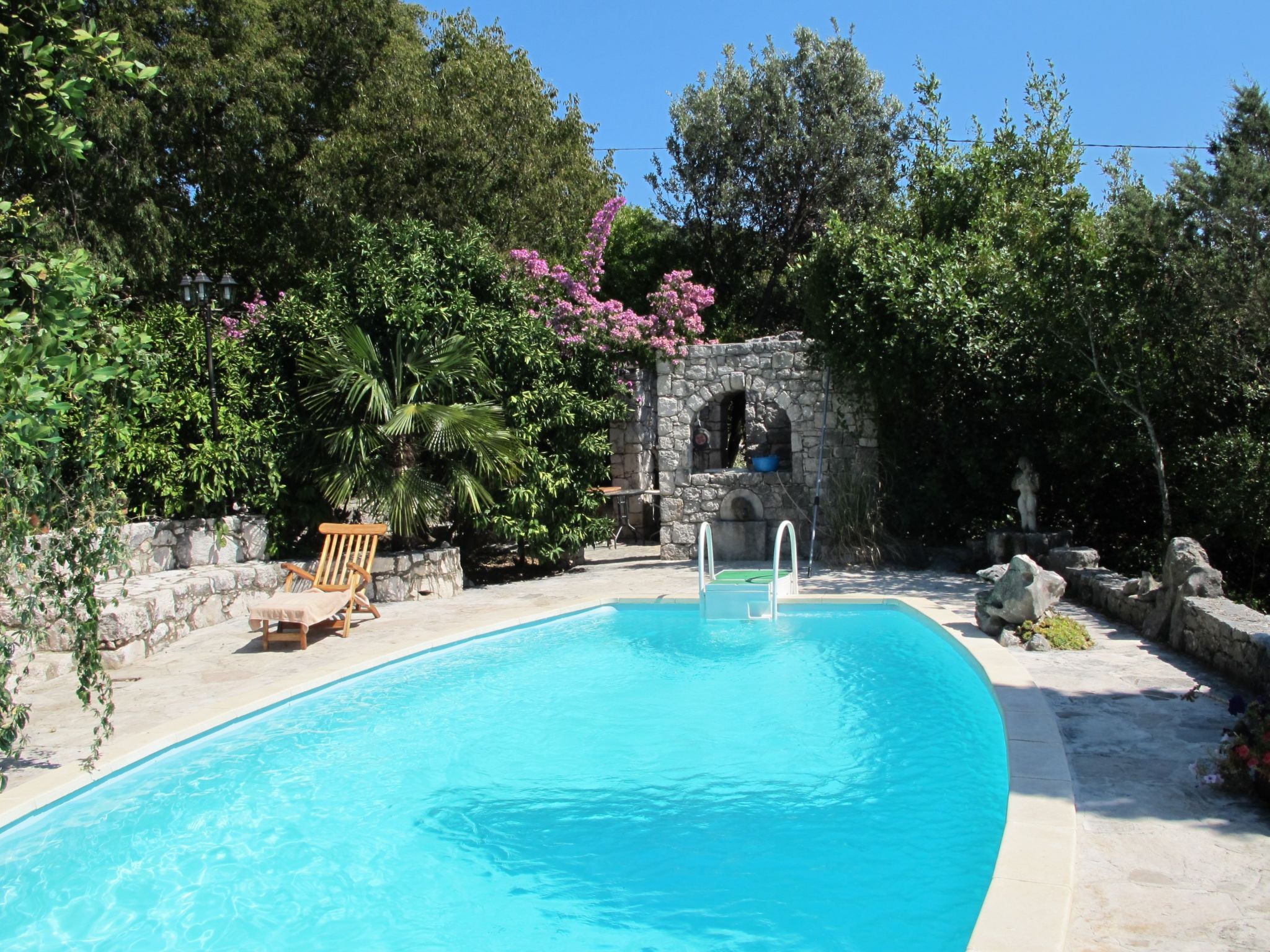 Photo 1 - 2 bedroom House in Ploče with private pool and sea view