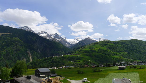 Apartment mit 3 Schlafzimmern in Disentis/Mustér mit schwimmbad und garten - Foto 4