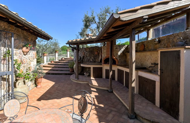Casa de 5 quartos em Monte Argentario com piscina privada e jardim - Foto 37
