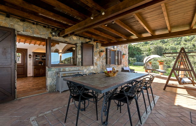 Casa de 5 quartos em Monte Argentario com piscina privada e jardim - Foto 40