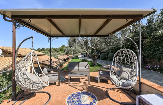 Casa de 5 quartos em Monte Argentario com piscina privada e jardim - Foto 68