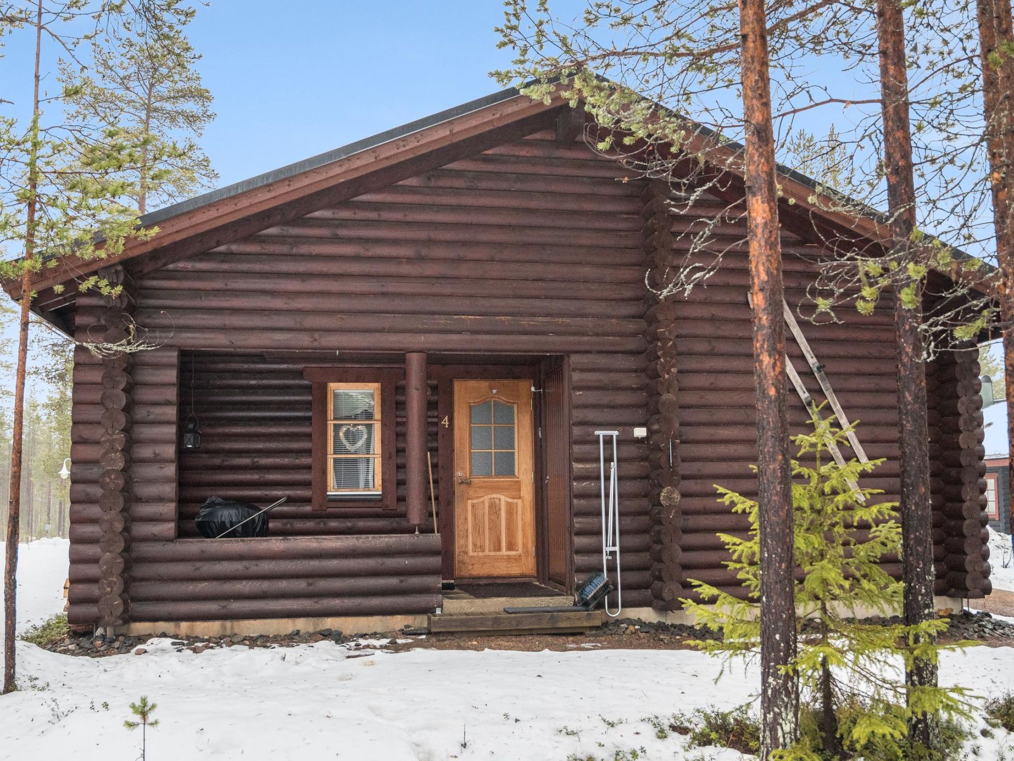 Foto 3 - Haus mit 2 Schlafzimmern in Kolari mit sauna und blick auf die berge