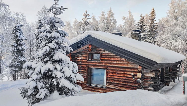 Foto 1 - Casa de 1 habitación en Kuusamo con sauna y vistas a la montaña