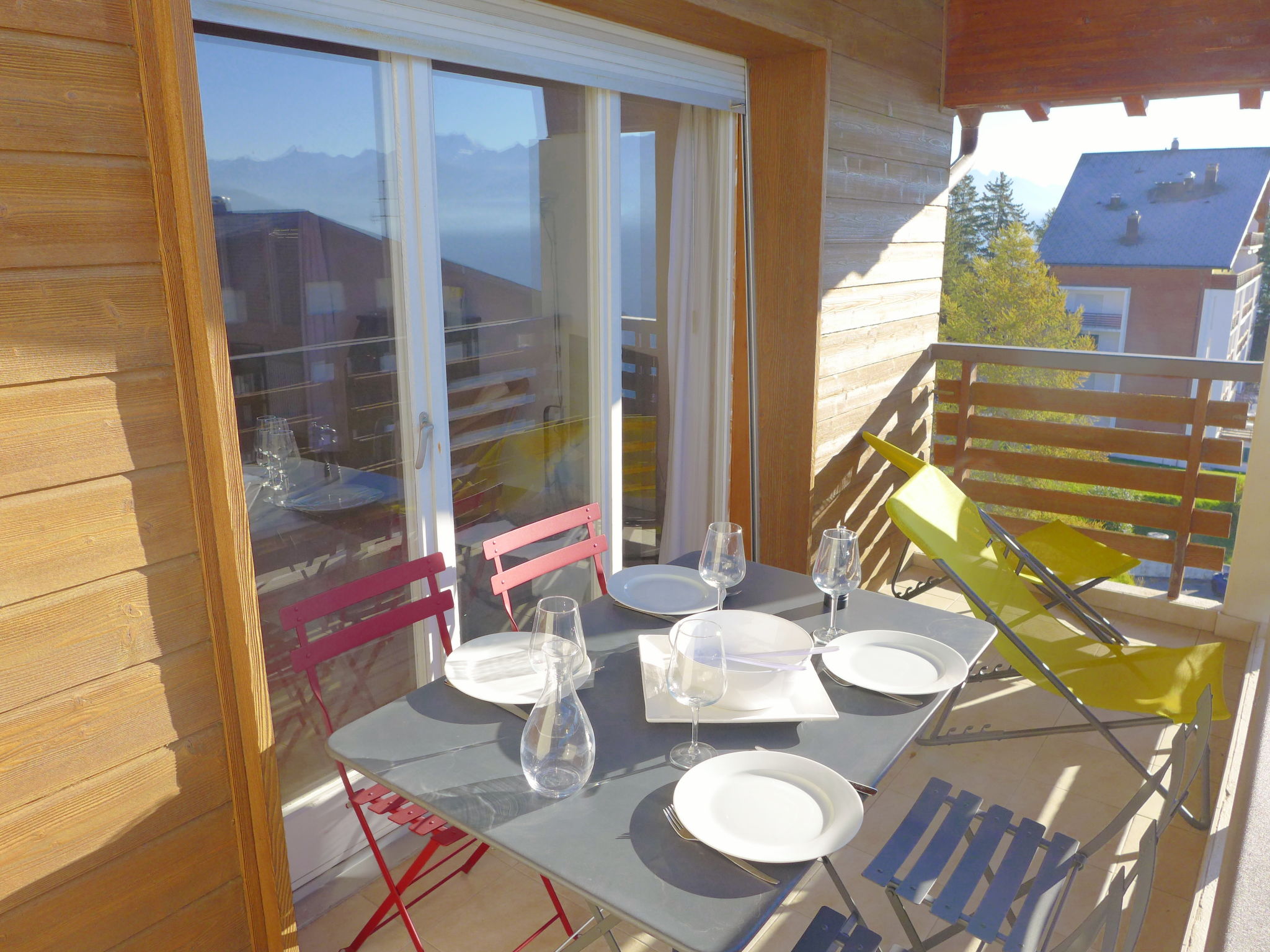 Foto 19 - Apartamento de 1 habitación en Crans-Montana con vistas a la montaña